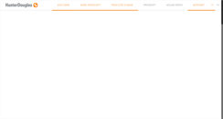 Desktop Screenshot of hunterdouglas-kadan.cz